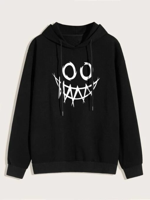 gruge smile Hoodie