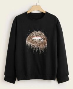 leopard Lips Sweatshirt