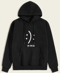 letter you decide smile Hoodie