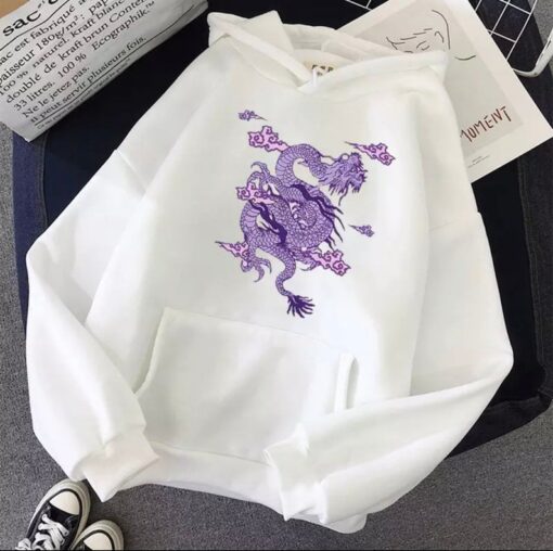 purple Dragon Hoodie