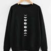 vertical Moon Sweatshirt