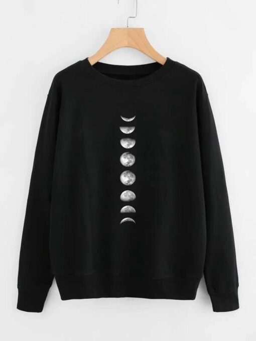 vertical Moon Sweatshirt