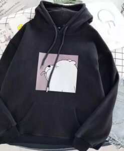 white bear Hoodie