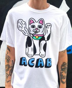 ACAB cat T-shirt