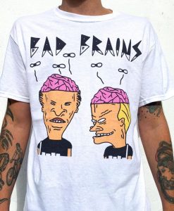 Beavis and butthead bad brains punk shirt