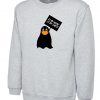 Boo with face mask funny sweatshirt