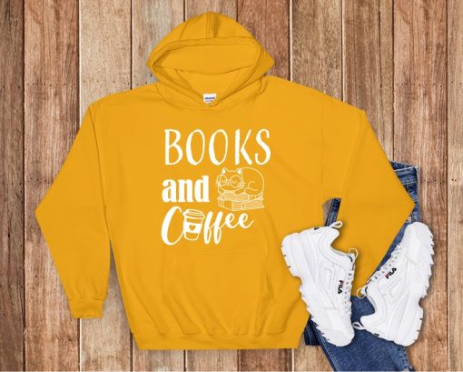 Books And Coffee Hoodie