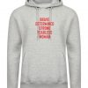 Brave Determined Strong Fearless Woman Hoodie