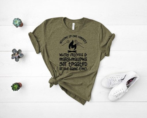 Camping tshirt