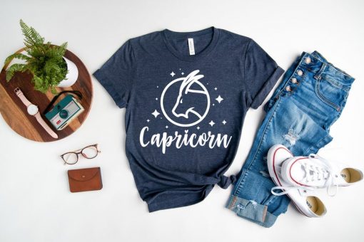 Capricorn Birth Sign T Shirt