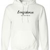 Confidence Wear it like Make up Ladies womens Hoodie