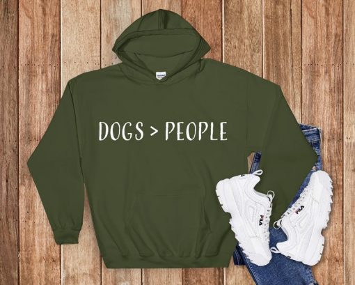 Dogs Over People Unisex Hoodie