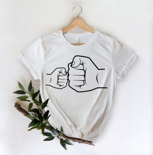 Father Son Fist Bump Shirt