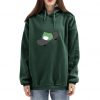 Frog on Skateboard Hoodie