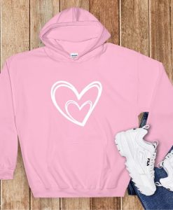 Girlfriend Heart Love Hoodie