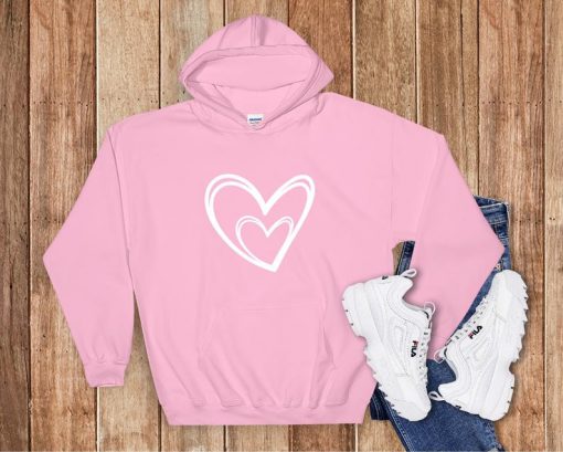 Girlfriend Heart Love Hoodie