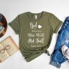 God Within Her She Will Not Fall T Shirt