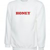 Honey Red Blogger Retro Celebrity Ladies Womens Slogan Sweatshirt