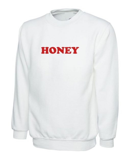 Honey Red Blogger Retro Celebrity Ladies Womens Slogan Sweatshirt