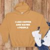 I Like Coffee And Maybe 3 People Hoodie