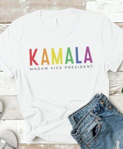 Kamala Harris Madam Vice President Tee Shirt