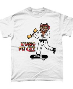 Kung fu cat shirt