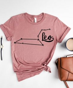 Leo Birth Sign T Shirt