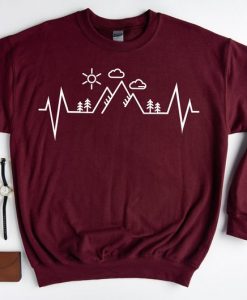 Mountain Heartbeat Sweatshirt