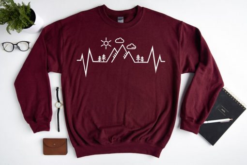 Mountain Heartbeat Sweatshirt