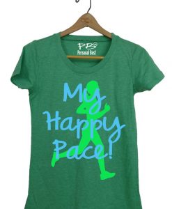 My happy pace-silhouette T Shirt