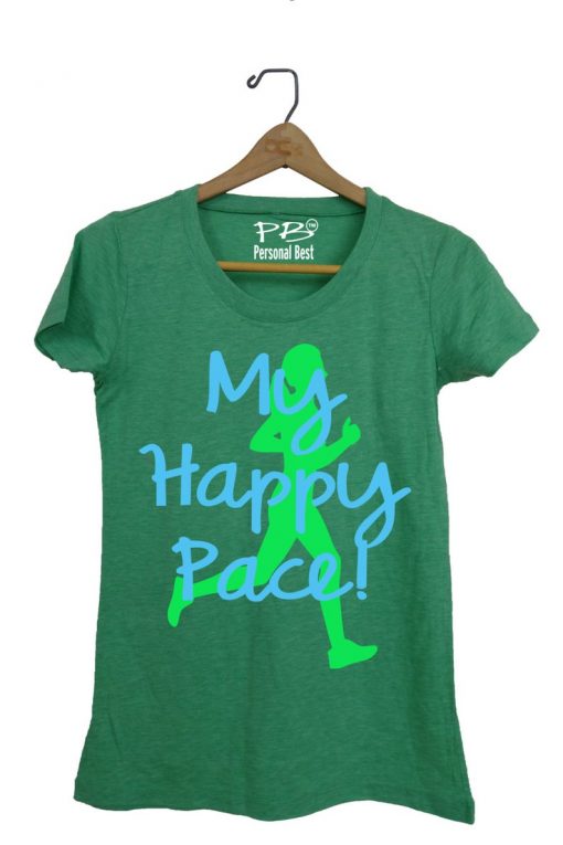 My happy pace-silhouette T Shirt