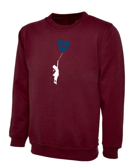 NHS Heart Girl Sweatshirt