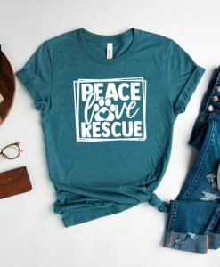 Peace Love Rescue Shirt