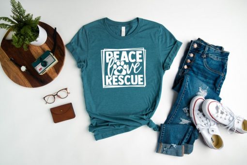 Peace Love Rescue Shirt