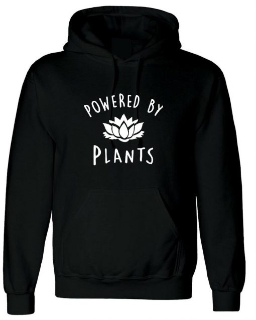 Powered by plants Hoodie