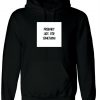 Probably Late for somthing Funny Ladies Mens Hoodie