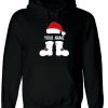 Santa Claus with Your Name Funny Merry Christmas Hoodie