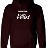 Show me your kitties Funny Mens Naughty Joke Hoodie