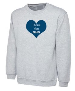 Thank You NHS Heroes Love Sweatshirt