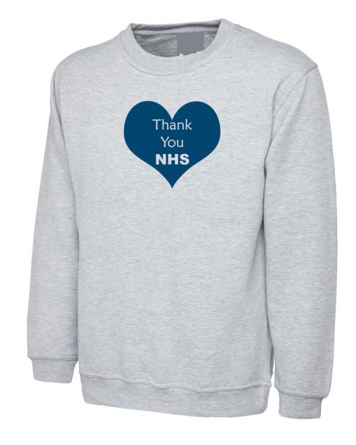 Thank You NHS Heroes Love Sweatshirt