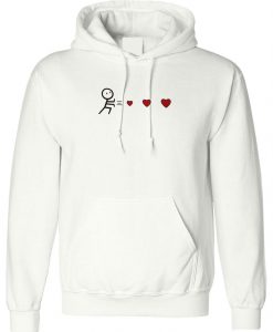 Throwing Hearts Hoodie