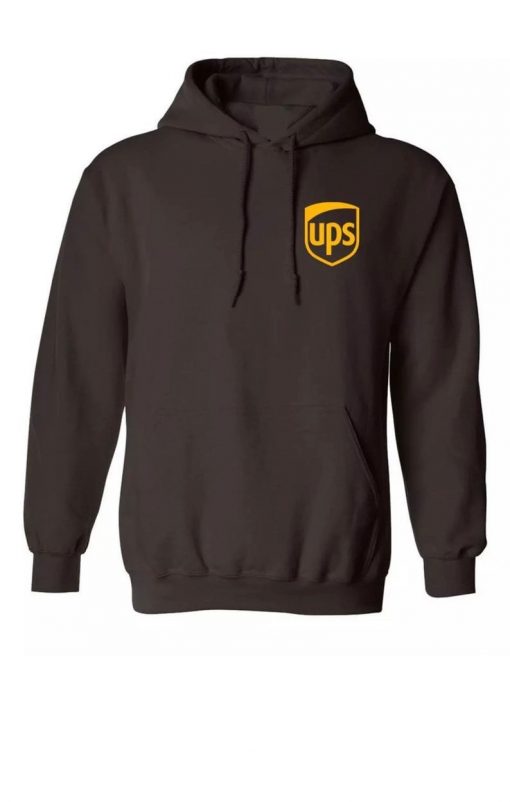 UPS brown comfortable hoodie