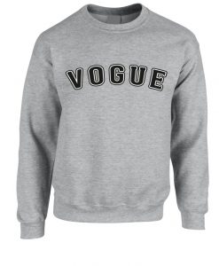 VOGUE Grey Sweatshirt