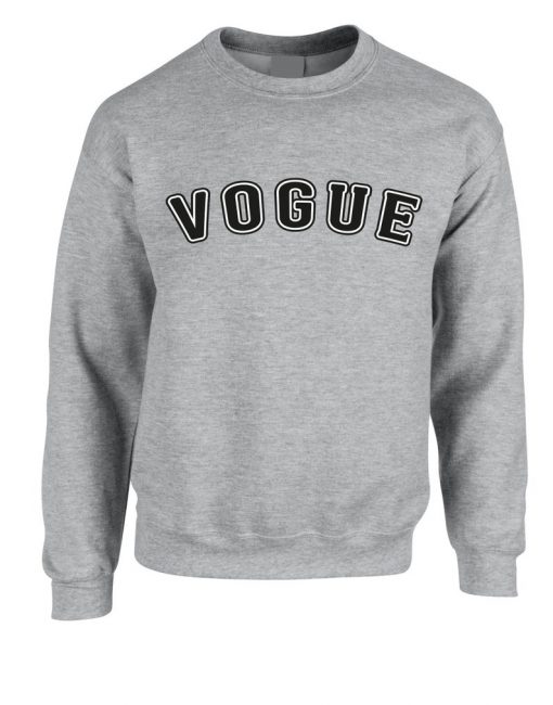 VOGUE Grey Sweatshirt