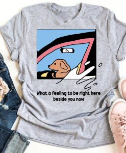 What a feeling dog meme Unisex Shirt