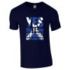 YES SIR, I Can Boogie! Scottish Flag TSHIRT