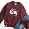 1991 limited edition sweatshirt