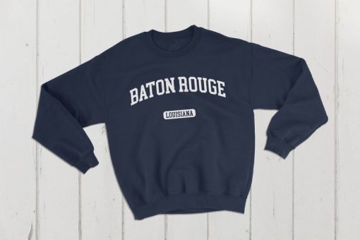 Baton Rouge Louisiana USA College Classic Crewneck Sweatshirt