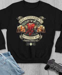 Brewed & Bottled In Mithral Hall Battlehammer Brew Sweatshirt