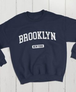 Brooklyn New York City USA College Classic Crewneck Sweatshirt